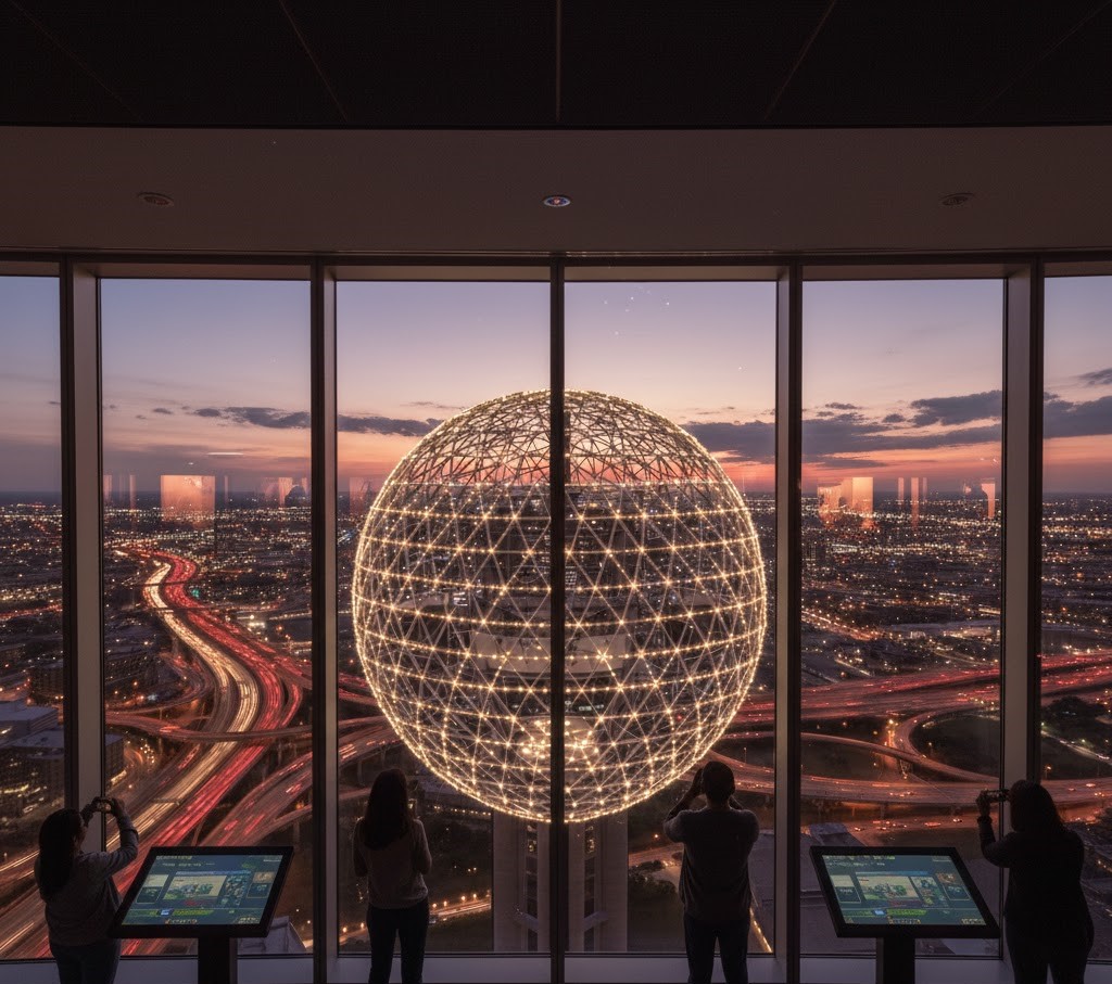 Reunion Tower GeO-Deck (360-Degree Views)