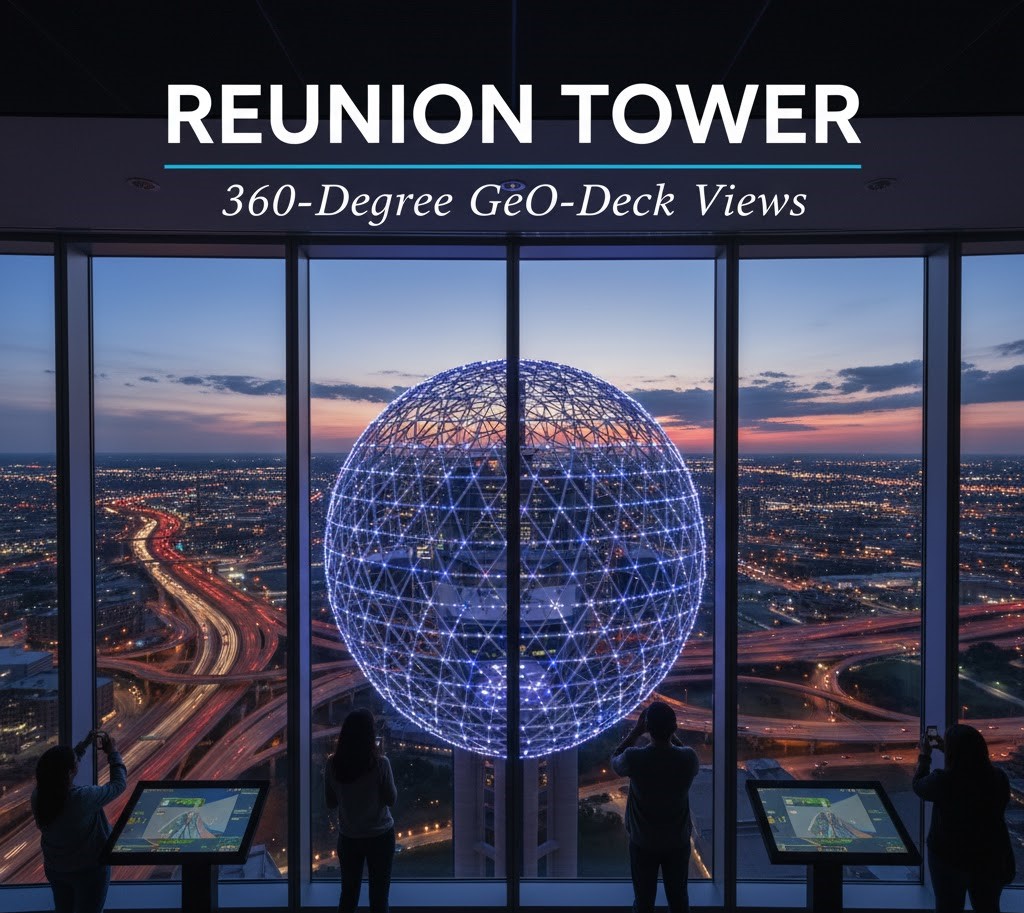 Reunion Tower GeO-Deck (360-Degree Views)